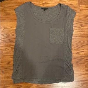NWOT Banana Republic Grey Oversized Top